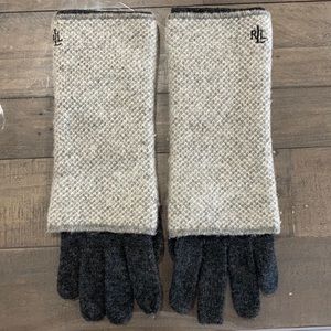 Ralph Lauren wool convertible gloves
